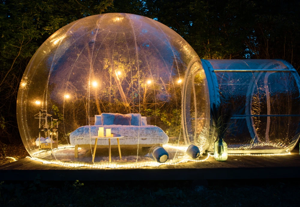 tent bubble room